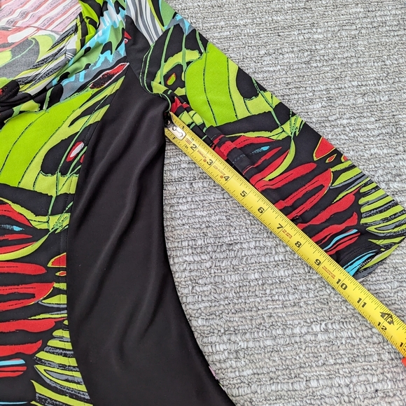 Frank Lyman Design Multicolor Abstract Tunic - Picture 5 of 10